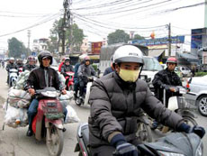 Hà Nội có mưa phùn nên càng rét buốt vào sáng sớm và chiều tối.